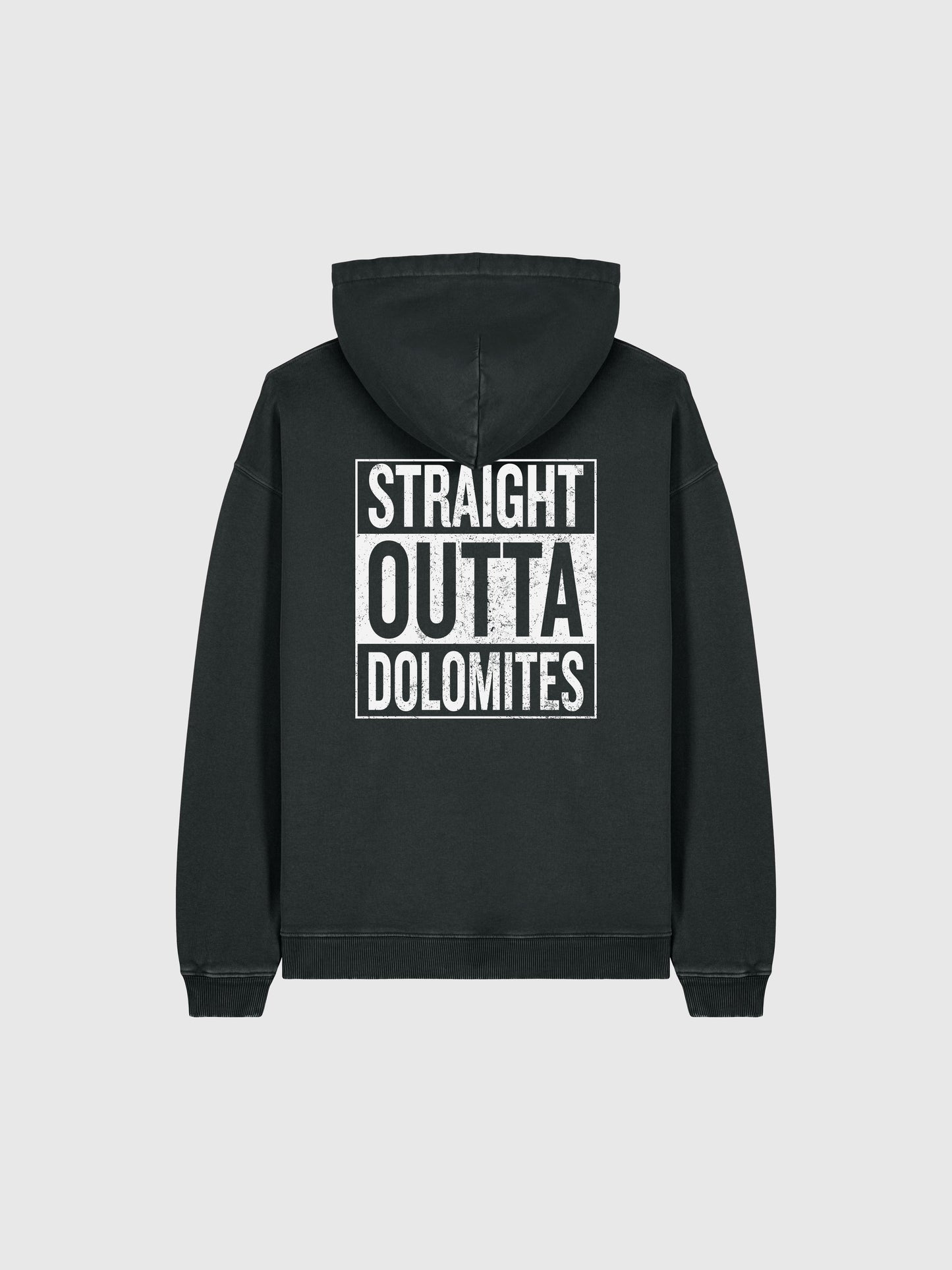 Hooded Straight Outta Dolomites Sweat
