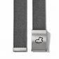 Grey Out II Clip Belt with alpaca buckle detail
